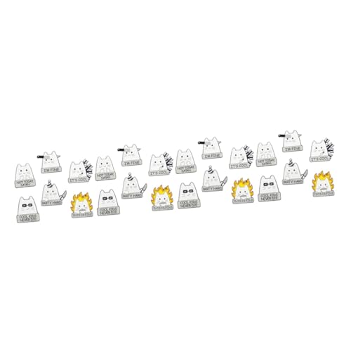 VALICLUD 24stücke Katzenbroschen Niedliche Cartoon Tier Broschen Legierung Mode Accessoires Für Kleidung Taschen Hüte Für Partys VALICLUD 24stücke Katzenbroschen Niedliche Cartoon Tier Broschen Legierung Mode Accessoires Für Kleidung Taschen Hüte Für Partys von VALICLUD