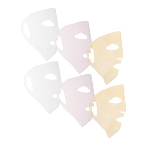 VALICLUD 6 Stück Feste Abdeckung der Gesichtsmaske Schutzmaske Gesichtsmaske wiederverwendbar für Multipack Silikon-Hautmaske Silikon-Maskenhüllen Gesichtsbedeckung Kieselgel VALICLUD 6 Stück Feste Abdeckung der Gesichtsmaske Schutzmaske Gesichtsmaske wiederverwendbar für Multipack Silikon-Hautmaske Silikon-Maskenhüllen Gesichtsbedeckung Kieselgel von VALICLUD