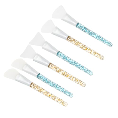VALICLUD 6 Stück Teiliges Silikon Gesichtsmaske Pinselset Diy Maskenapplikator für Gleichmäßiges Auftragen Ergonomische Griffform Wiederverwendbar für Hautpflege und Schönheitspflege VALICLUD 6 Stück Teiliges Silikon Gesichtsmaske Pinselset Diy Maskenapplikator für Gleichmäßiges Auftragen Ergonomische Griffform Wiederverwendbar für Hautpflege und Schönheitspflege von VALICLUD