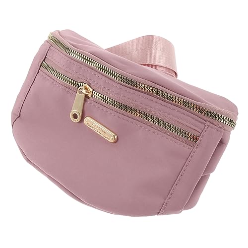 VALICLUD Gürteltasche Für Damen Girls Casual Bag Herrenfanny Pack Fanny Pack Für Frauen Gürtel Für Männer Versteckter Hüftgurt Bauchtasche Penner Reisen Joggen Aufbewahrungstasche Metall von VALICLUD