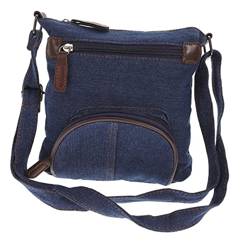 VALICLUD Schultertasche Jeanstaschen Für Damen Umh?ngetaschen Für Damen Umhängetasche Umhängetasche Geldbeutel Jeans- Handtasche Für Frauen Denim-einkaufstasche Fräulein Paket Böhmen von VALICLUD