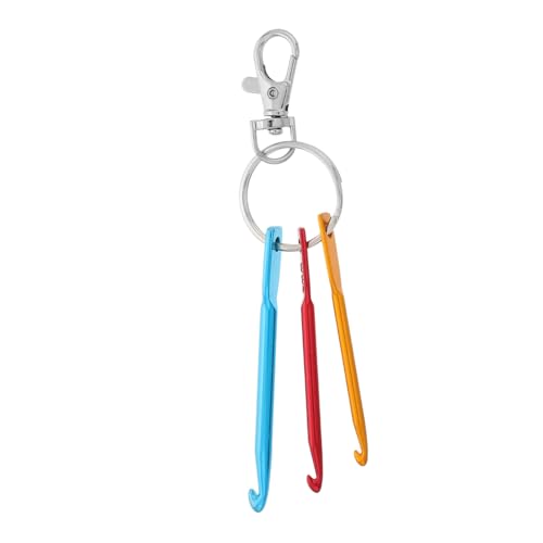VALICLUD Mini Häkelnadeln Aus Aluminium Mit Schlüsselanhänger Und Drehhaken Bunte Robuste Stricknadeln Für Reisen Und Handarbeiten Für Anfänger Und Kreative Projekte VALICLUD Mini Häkelnadeln Aus Aluminium Mit Schlüsselanhänger Und Drehhaken Bunte Robuste Stricknadeln Für Reisen Und Handarbeiten Für Anfänger Und Kreative Projekte von VALICLUD