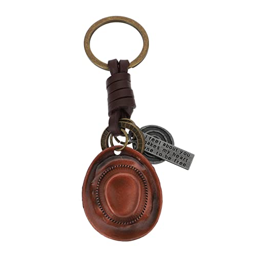 VALICLUD 2stücke Cowboy Hut Schlüsselanhänger Aus Vintage Metall Schlüsselring Für Männer Handgefertigte Deko Für Taschen Autoschlüssel Und Geschenkideen Antikbronze VALICLUD 2stücke Cowboy Hut Schlüsselanhänger Aus Vintage Metall Schlüsselring Für Männer Handgefertigte Deko Für Taschen Autoschlüssel Und Geschenkideen Antikbronze von VALICLUD