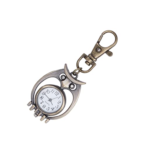 VALICLUD Retro Taschenuhr Vintage Taschenuhr Hause Geschenke für den Haushalt Quarz Taschenuhr altmodisch kreativer Schlüsselanhänger Quartz Uhr Jahrgang Quarzuhren von VALICLUD