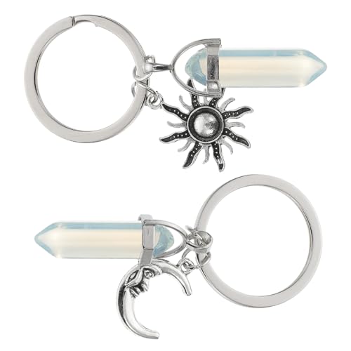 VALICLUD 2stücke Pärchen Schlüsselanhänger Mit Retro Anhängern Alloy Schlüsselring Mit Mond Und Sonne Design Kreative Schlüsselanhänger Für Geschenkidee Für Verliebte VALICLUD 2stücke Pärchen Schlüsselanhänger Mit Retro Anhängern Alloy Schlüsselring Mit Mond Und Sonne Design Kreative Schlüsselanhänger Für Geschenkidee Für Verliebte von VALICLUD