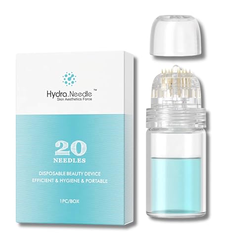 Hydra Nadel, 20-polig, ultrafein, 20 Nadeln, Derma-Stempel, 0,5 mm, Mikroinfusionsgerät, Microneedling-Stempel, wiederverwendbar, Gesichtspflege-Werkzeug, Fein-Touch-Serum-Applikator für den Hydra Nadel, 20-polig, ultrafein, 20 Nadeln, Derma-Stempel, 0,5 mm, Mikroinfusionsgerät, Microneedling-Stempel, wiederverwendbar, Gesichtspflege-Werkzeug, Fein-Touch-Serum-Applikator für den von VALLEY LINCO+