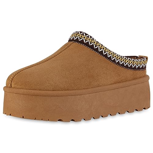 VAN HILL Damen Pantoffeln Plateau Prints Bequem Schuhe 840601 213328 Hellbraun 40 VAN HILL Damen Pantoffeln Plateau Prints Bequem Schuhe 840601 213328 Hellbraun 40 von VAN HILL