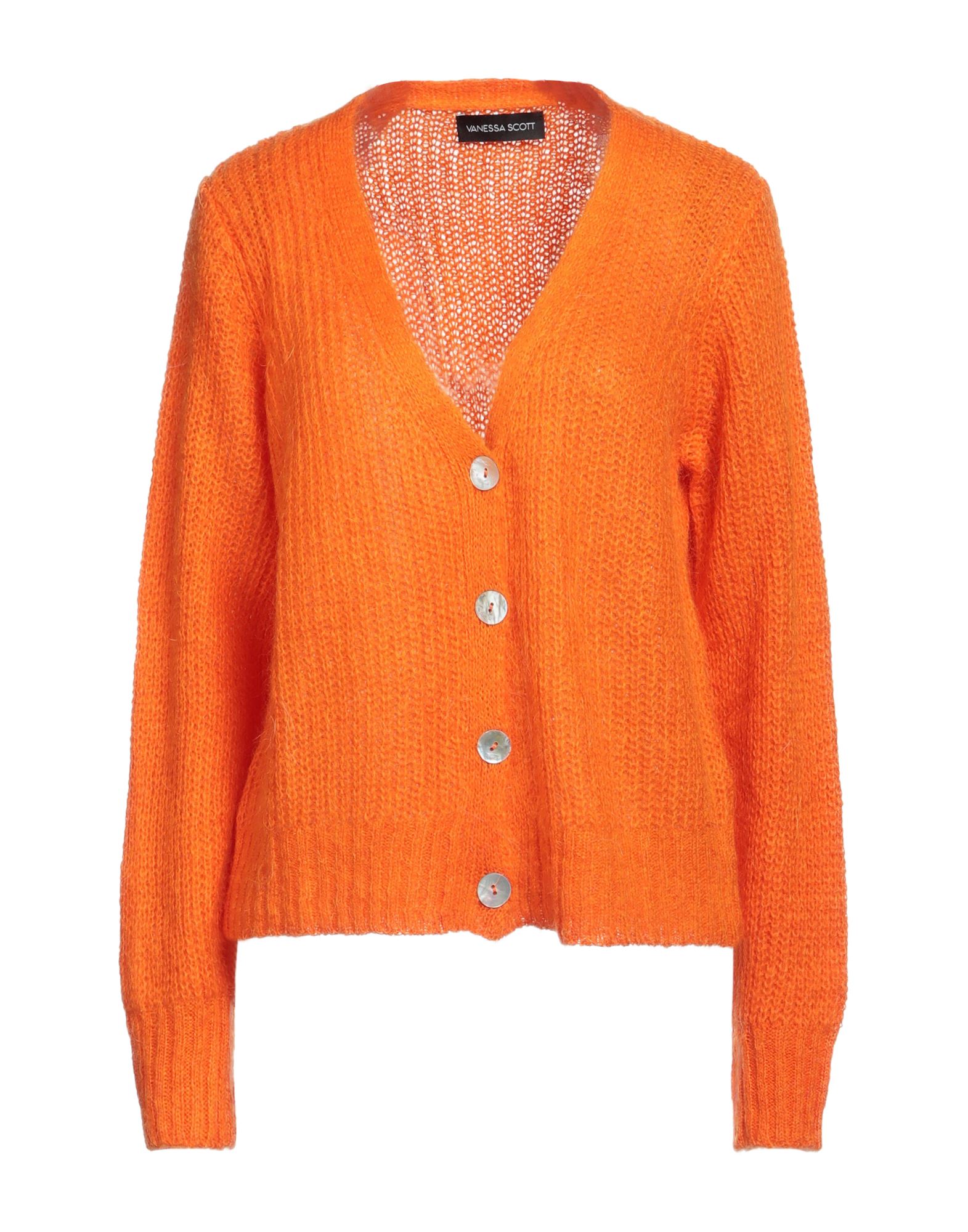 VANESSA SCOTT Strickjacke Damen Orange von VANESSA SCOTT