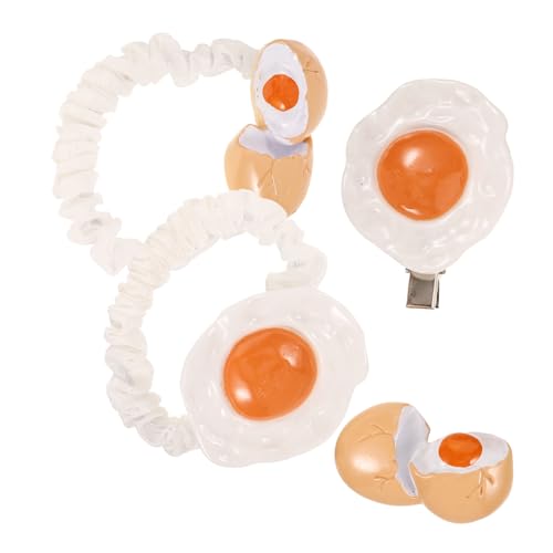 VANZACK 1Satz Teiliges Pochierte Eier Haarclips Lustige Haarspangen für Frauen für Partys und Alltag Langlebigem Material für Haartypen Geeignet VANZACK 1Satz Teiliges Pochierte Eier Haarclips Lustige Haarspangen für Frauen für Partys und Alltag Langlebigem Material für Haartypen Geeignet von VANZACK