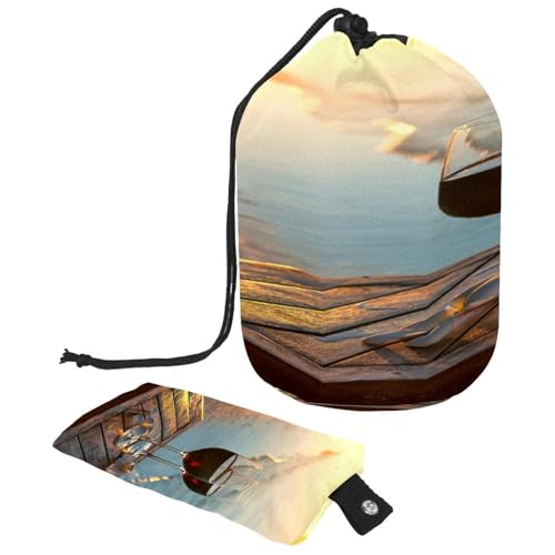 Kulturbeutel mit Kordelzug, zwei Gläser Rotwein, Fassform, Kulturbeutel, Kosmetiktasche, Reise-Make-up-Organizer-Tasche + kleine Tasche, multi, 9.9x6.9in/25.2x17.6cm;6x3.5in/15.2x8.8cm, Kulturbeutel Kulturbeutel mit Kordelzug, zwei Gläser Rotwein, Fassform, Kulturbeutel, Kosmetiktasche, Reise-Make-up-Organizer-Tasche + kleine Tasche, multi, 9.9x6.9in/25.2x17.6cm;6x3.5in/15.2x8.8cm, Kulturbeutel von VAPOKF