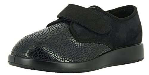 Florett Zürich 60811-60 Unisex-Erwachsene Damen Herren Hausschuhe, Therapieschuhe, Verbandsschuhe Schwarz, EU Größe 45 Florett Zürich 60811-60 Unisex-Erwachsene Damen Herren Hausschuhe, Therapieschuhe, Verbandsschuhe Schwarz, EU Größe 45 von VAROMED
