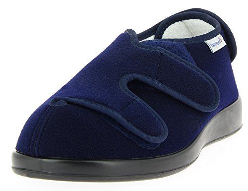 VAROMED Dublin XXL Kletthalbschuhe Marine I Gr. 40 I Gesundheitsschuhe Damen & Herren I Verband Schuhe für geschwollene Füße in Spezialweite R I Made in Germany VAROMED Dublin XXL Kletthalbschuhe Marine I Gr. 40 I Gesundheitsschuhe Damen & Herren I Verband Schuhe für geschwollene Füße in Spezialweite R I Made in Germany von VAROMED