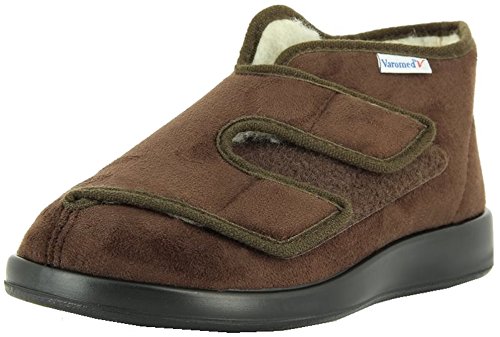 VAROMED Genua Winter Gesundheitsschuhe Damen & Herren Mocca I Gr. 36 I Mit Schurwolle warm gefütterte orthopädische Schuhe für geschwollene Füße I Made in Germany VAROMED Genua Winter Gesundheitsschuhe Damen & Herren Mocca I Gr. 36 I Mit Schurwolle warm gefütterte orthopädische Schuhe für geschwollene Füße I Made in Germany von VAROMED