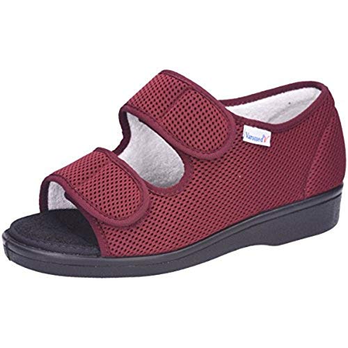 VAROMED Göteborg Gesundheitssandalen Bordeaux Rot I Gr. 39 I Orthopädische Schuhe Damen & Herren I Schuhe für geschwollene Füße I Sandalen mit Wechselfußbett I Made in Germany VAROMED Göteborg Gesundheitssandalen Bordeaux Rot I Gr. 39 I Orthopädische Schuhe Damen & Herren I Schuhe für geschwollene Füße I Sandalen mit Wechselfußbett I Made in Germany von VAROMED