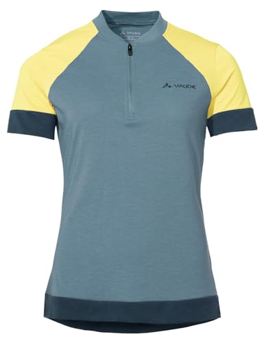 VAUDE T-Shirt Women's Altissimo Q-Zip Shirt Nordic Blue 44 von VAUDE