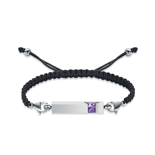 VCCWYQK Urnenarmband für Asche für Frauen Männer Edelstahl Kristallwürfel Einäscherung Armreif Medaillon Gedenkstätte Asche Halter Keepsake Geschenk von VCCWYQK