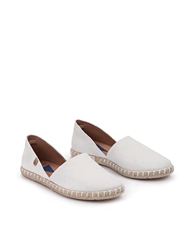 VERBENAS Espadrilles Carmen Serraje Blanco - Größe: 37 von VERBENAS