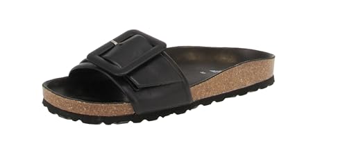 VERBENAS Sandalen Reiko Ecobrush Negro - Größe: 37 von VERBENAS