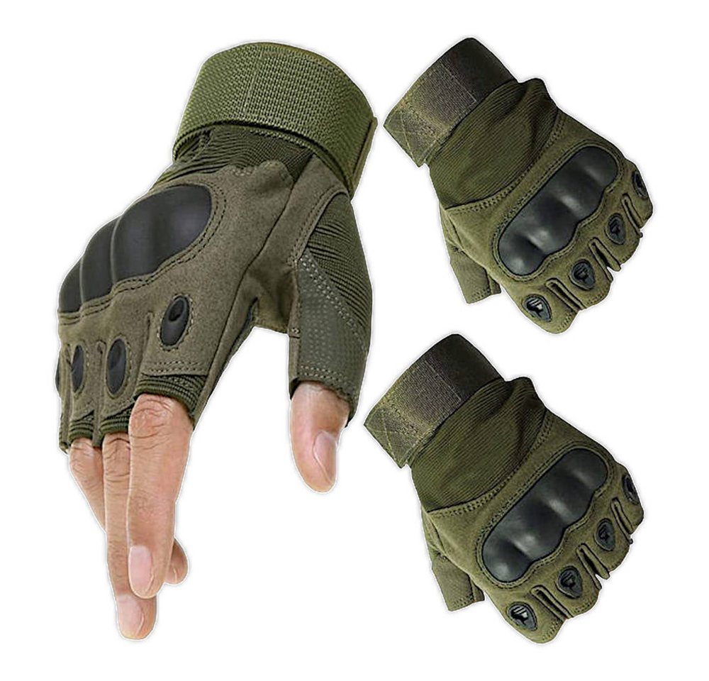 VERK GROUP Arbeitshandschuhe Taktische Militärische Handschuhe Fingerlose Kampfhandschuhe XL von VERK GROUP