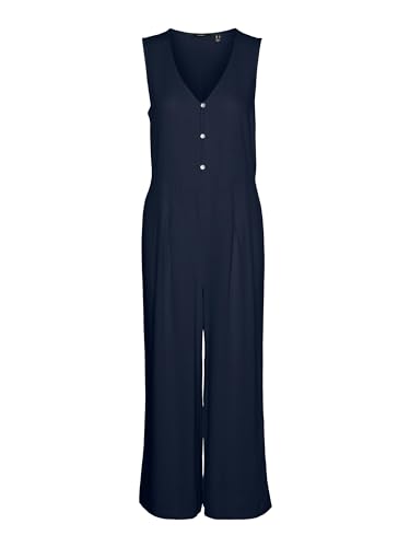 VERO MODA Damen Jumpsuit VMMYMILO SL JUMPSUIT WVN GA (navy blazer, L) von VERO MODA