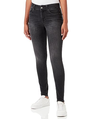 VERO MODA Damen VMEMBRACE MR Push UP SK J RI1104 NOOS Jeans, Black Denim, XS/34 von VERO MODA