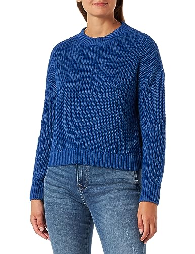 VERO MODA Damen VMHILDA LS O-Neck GA NOOS Pullover, Beaucoup Blue, XL von VERO MODA