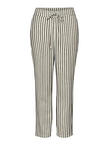 VERO MODA Damen VMJESMILO Ankle Pants WVN GA NOOS Stoffhose, Birch/AOP:Heidi, Medium von VERO MODA