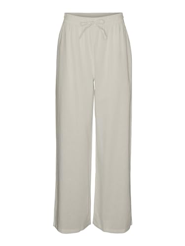 VERO MODA Damen VMLINN Pants WVN NOOS Stoffhose, Moonbeam, Medium von VERO MODA