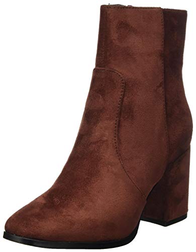 VERO MODA Damen VMREA Boot Stiefelette, Rot (Cabernet), 40 EU von VERO MODA