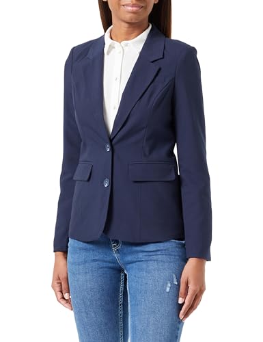 VERO MODA Damen VMTESSHARUKI LS Classic Boo, Navy Blazer, 38 von VERO MODA