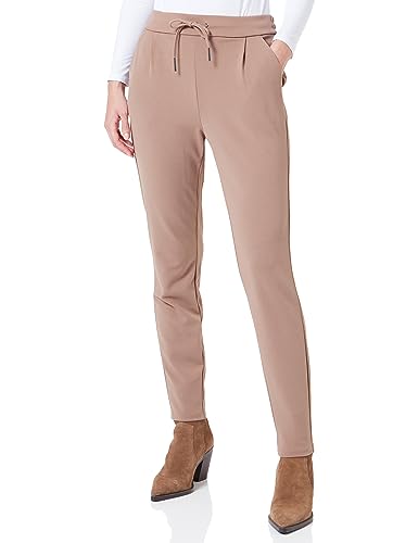 VERO MODA Damen VMZAMIRAEVA MR Loose String Pant GA NOOS Hose, Brown Lentil, XXL/32 von VERO MODA