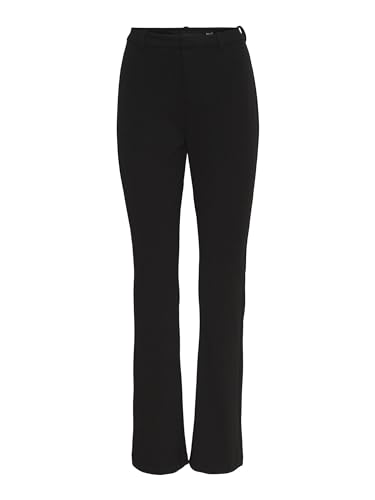 VERO MODA Damen Vmamira Mr Flared Pant Ga Noos Hose, Schwarz, L / 34L EU von VERO MODA