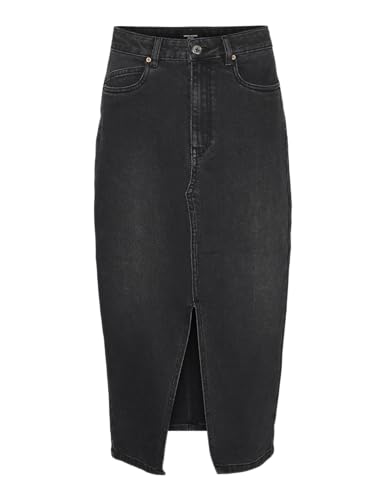 VERO MODA Female Jeansrock VMVERI Hohe Taille Langer Rock von VERO MODA