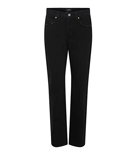 VERO MODA Damen Vmsky Mr Loose Str Ba1216 Noos Jeanshose, Black Denim, 29W / 30L EU von VERO MODA