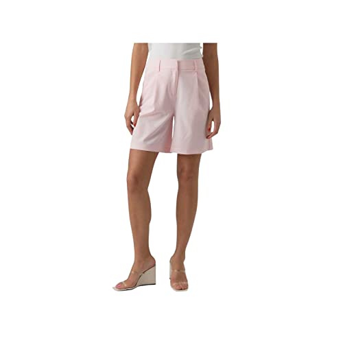 VERO MODA Shorts Elegante Kurze Stoffhose Leichte Casual Sommer Anzug Pants Oberschenkellang VMZELDA, Farben:Pink,Größe Damen:42 / XL von VERO MODA