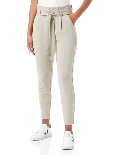 VERO MODA PETITE Damen Vmeva Hr Loose Paperbag P Ga Petite Noos Stoffhose, Laurel Oak, 32/XXS/L von VERO MODA