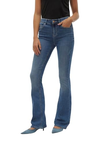 VERO MODA VMFLASH MR Flared Jeans LI347 GA NOOS von VERO MODA