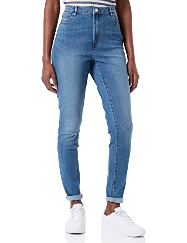 Vero Moda Damen VMSOPHIA HR Skinny J GU3112 GA NOOS Jeans, Medium Blue Denim, M / 34 von VERO MODA