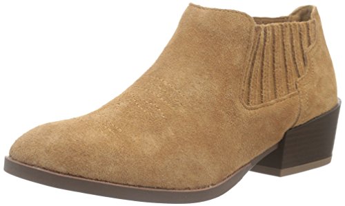 Vero Moda Damen VMWESTERN Leather Low Chelsea Boots, Braun (Cognac), 40 EU von VERO MODA