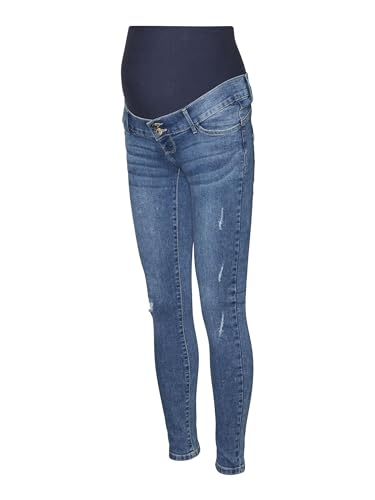 Vero Moda Maternity Damen Jeans Sophia Blue Denim/Navy S von VERO MODA