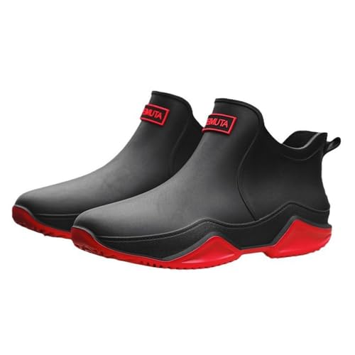 VERROL Regenstiefel Damen Herren Kurzschaft Chelsea Boots Wasserdicht Rutschfest Gummistiefel für Regenarbeit Gartenarbeit VERROL Regenstiefel Damen Herren Kurzschaft Chelsea Boots Wasserdicht Rutschfest Gummistiefel für Regenarbeit Gartenarbeit von VERROL