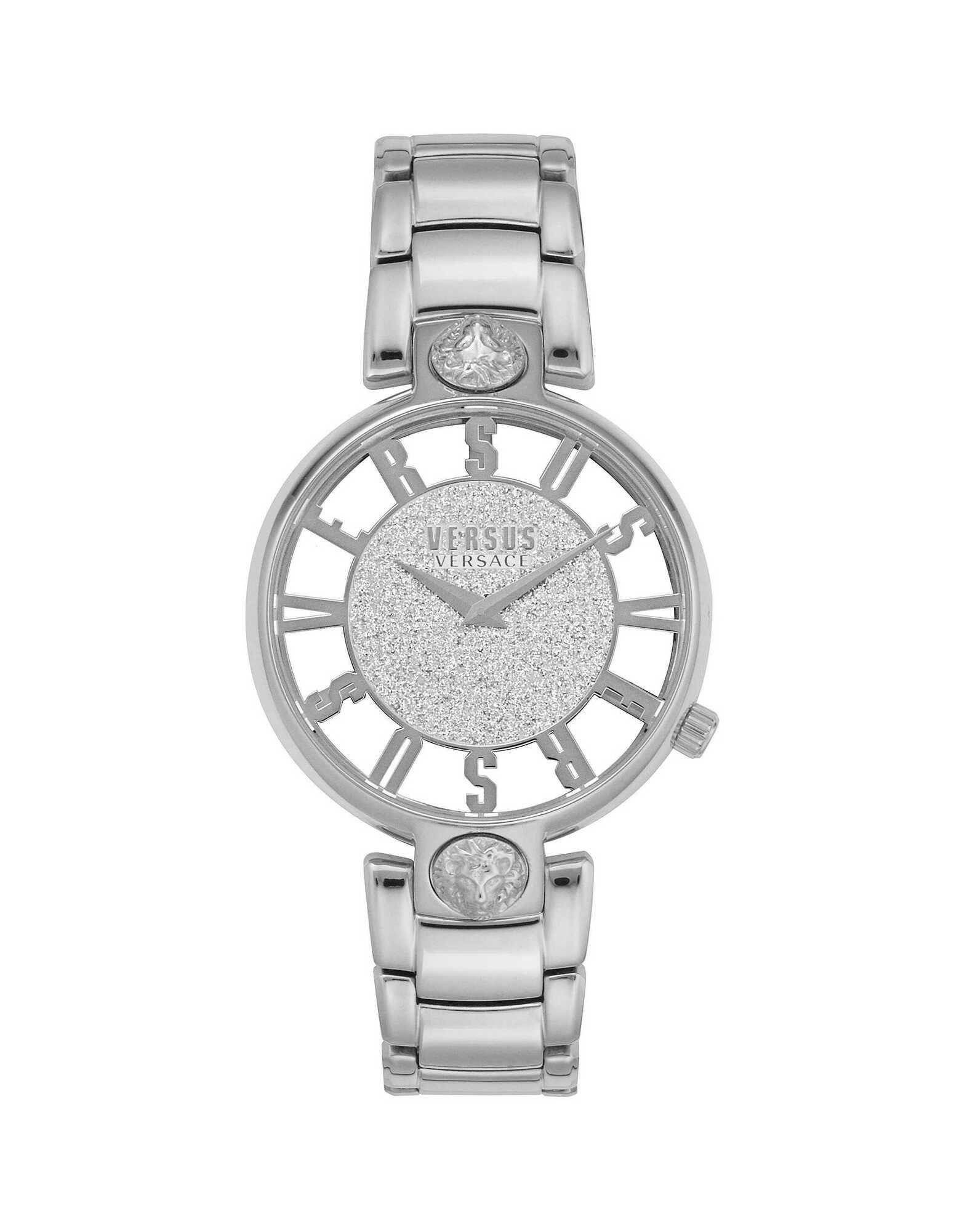 VERSUS VERSACE Armbanduhr Damen Silber von VERSUS VERSACE