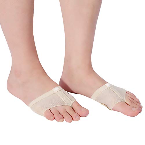 Tanz Pad Schuhe, Schützen Ballett Bauchtanz Fuß Thongs Dance Paw Pad Schuhe halbe Sohle zum Tanzen(S) von VGEBY1