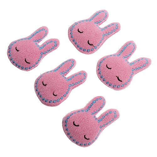 VICASKY 1 5 Stück Kaninchen Haarnadel Zubehör Tierhaarspangen Mini Plüsch Häschen Ornament Kopfschmuck Zubehör Häschen Haarspangen Hündchen Babyspielzeug DIY Kaninchen VICASKY 1 5 Stück Kaninchen Haarnadel Zubehör Tierhaarspangen Mini Plüsch Häschen Ornament Kopfschmuck Zubehör Häschen Haarspangen Hündchen Babyspielzeug DIY Kaninchen von VICASKY