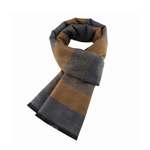 VICSPORT Warm Herbst und Winter Schal, Herren Classic und Elegant Plaid Schals von VICSPORT