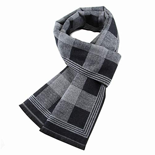 VICSPORT Warm Herbst und Winter Schal, Herren Classic und Elegant Plaid Schals von VICSPORT