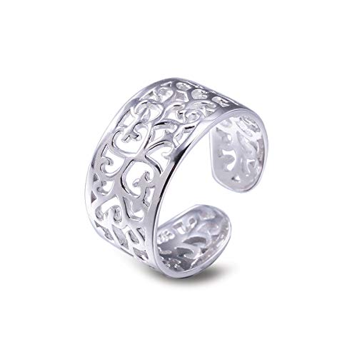 VIKI LYNN Damen Zehenringe Sterlingsilber 925 verstellbar, Sterling Silber von VIKI LYNN