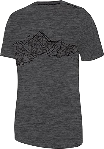 Viking Europe Bamboo T-Shirt Herren grau Größe L 2022 Kurzarmshirt von VIKING