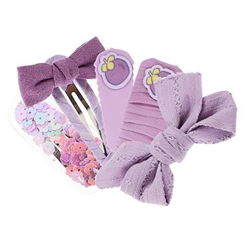 VILLCASE 5st Tüll Schmetterling Haarspange Haarspangen Für Kinder Haarschmuck Für Kinder Haarspange Für Kinder Blumenspangen Für Haarklemme Pferdeschwanz Kleines Mädchen Fräulein von VILLCASE