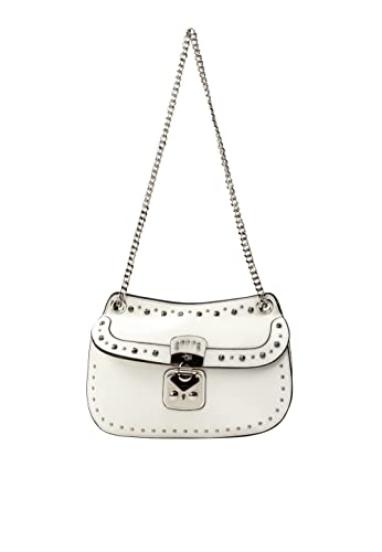 VINAJA Women's Tasche mit Nieten, Weiss von VINAJA